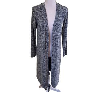 Velvet by Graham and Spencer for Anthropologie Grey Duster Cardigan S